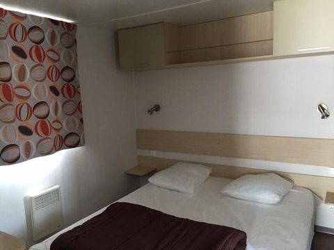 MOBILHOME 2 personnes - H28 Mobilhome CLIM 1 ch conf ideal couple Lit de 160