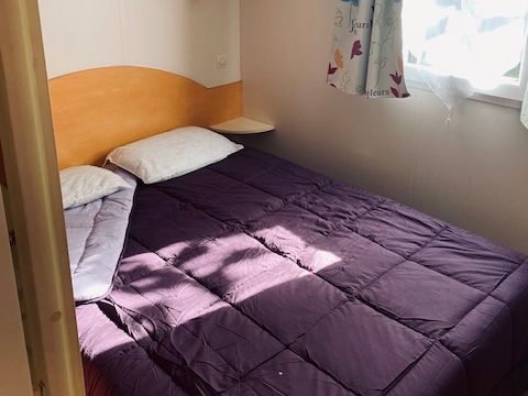 Mobilhome 4 personnes - H - 07 - CLIM - 2 chambres - Grande Terrasse