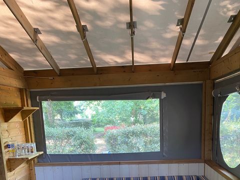 BUNGALOW TOILÉ 4 personnes - B11 Lodge Toilé 2ch WC