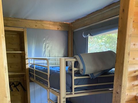 Bungalow toilé 4 personnes - B30 Lodge Toilé - 2 chambres - WC