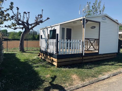 Mobilhome 4 personnes - H14 - 2 chambres - CLIM terrasse intégree