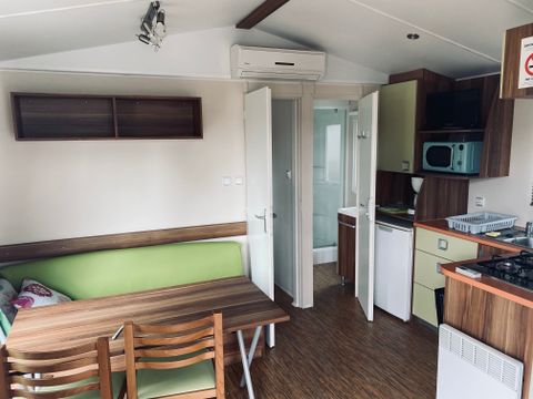 Mobilhome 4 personnes - H14 - 2 chambres - CLIM terrasse intégree