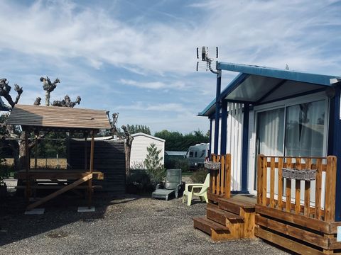 Chalet 5 personnes - H 33 - 2 chambres - Terrasse Au sol