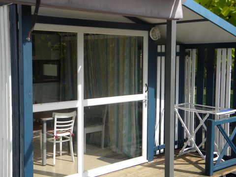 Chalet 5 personnes - H 33 - 2 chambres - Terrasse Au sol