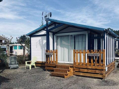Chalet 5 personnes - H 33 - 2 chambres - Terrasse Au sol
