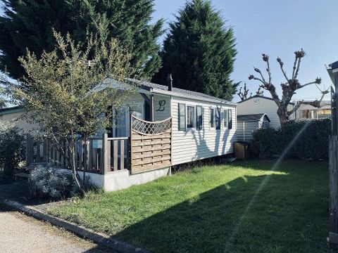 MOBILHOME 2 personnes - H 28G  CLIM Conf 1 ch Ideal Couple Lit 160