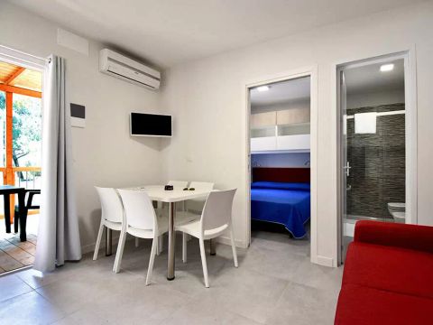 Mobilhome 5 personnes - 3 Pièces 5 Personnes Climatisé + TV