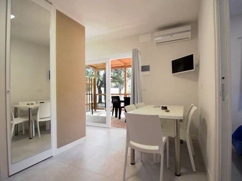 MOBILHOME 5 personnes - 3 Pièces 5 Personnes Climatisé + TV