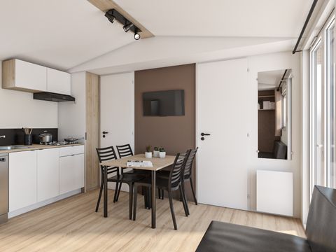 MOBILHOME 6 personnes - PRESTIGE 3 chambres