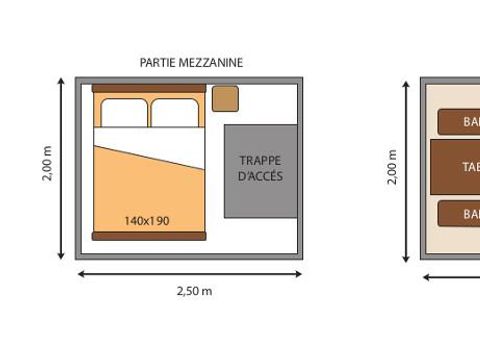 TENTE TOILE ET BOIS 2 personnes - Bivouac sous les étoiles