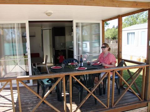 Mobilhome 4 personnes - MH2 - CONFORT 29 m² avec terrasse