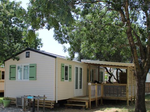 Mobilhome 6 personnes - 3 chambres - 32 m² - Clim - TV