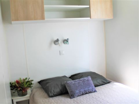 Mobilhome 4 personnes - MH2 - FAMILLE - CONFORT 29 m² avec terrasse et climatisation