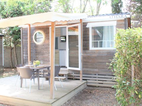 Chalet 3 personnes - Duo Confort - 18 m² - TV - Clim