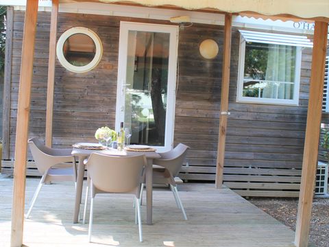Chalet 3 personnes - Duo Confort - 18 m² - TV - Clim