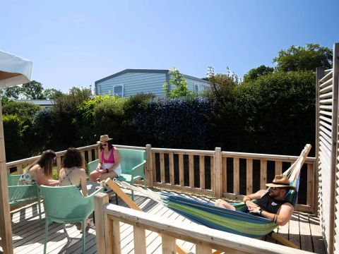 MOBILHOME 6 personnes - Côté Jardin 4 Pièces 6 Personnes + TV