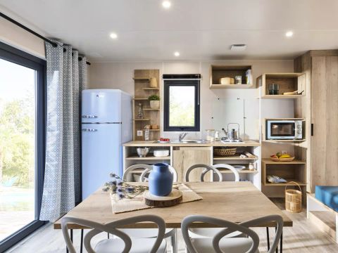 MOBILHOME 4 personnes - Côté Mer 3 Pièces 4 Personnes + TV