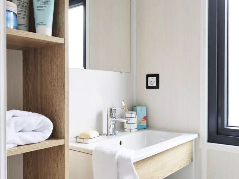 MOBILHOME 4 personnes - Côté Mer 3 Pièces 4 Personnes + TV