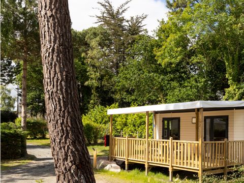 MOBILHOME 6 personnes - Premium 32m² - 3 chambres + TV + lave-vaisselle + Terrasse + draps + serviettes