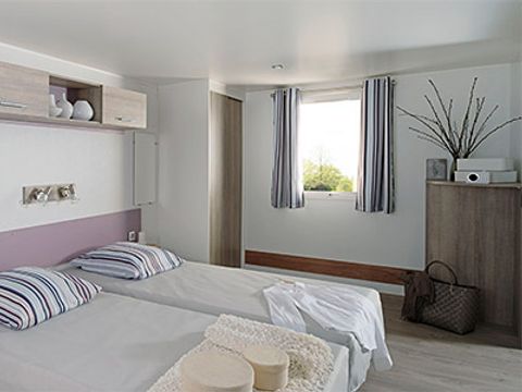 MOBILHOME 6 personnes - HANDI Confort  (Spécial PMR + clim)