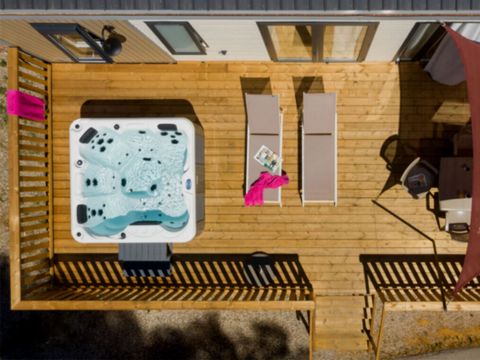 Mobilhome 6 personnes - LUXE Master Zen - Clim+ TV+ - 2 SDBains