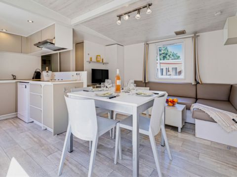 MOBILHOME 6 personnes - LUXE Master Zen + Clim+ TV+ 2 SDBains