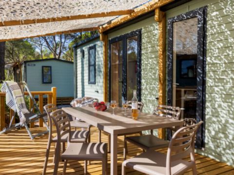 Mobilhome 6 personnes - GREEN - LODGE - 3 chambres - Clim - TV
