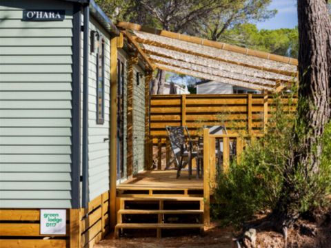 Mobilhome 6 personnes - GREEN - LODGE - 3 chambres - Clim - TV