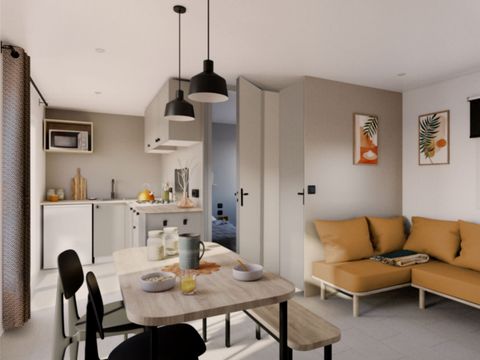 Mobilhome 4/6 personnes - Cottage - RIVIERA - SUITE - 2 chambres