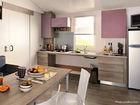 MOBILHOME 4 personnes - Klassic 3 Pièces 4 Personnes Climatisé PMR