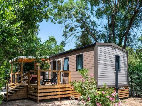 MOBILHOME 6 personnes - Cottage 4 Pièces 6 Personnes Climatisé + TV ****