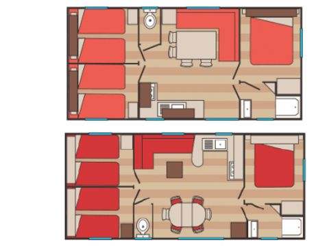 MOBILHOME 6 personnes - GALAXIE