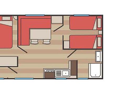 MOBILHOME 5 personnes - COLORADO