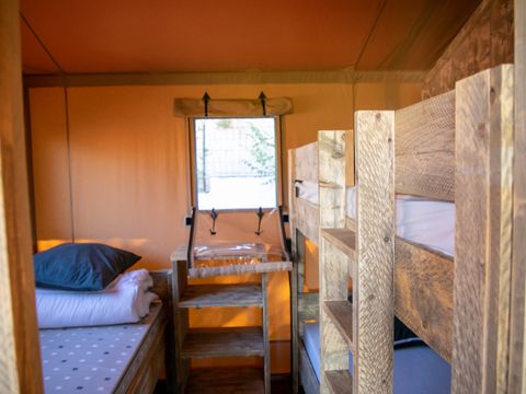 TENTE TOILE ET BOIS 5 personnes - VARADERO 2 chambres - 50 m2