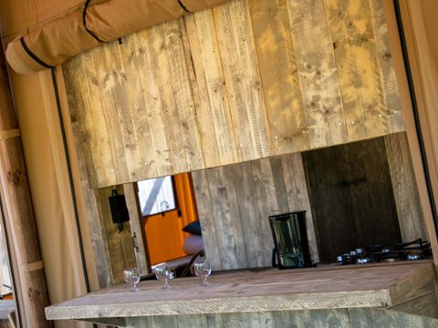 TENTE TOILE ET BOIS 5 personnes - VARADERO 2 chambres - 50 m2