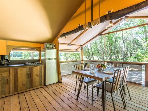 TENTE 5 personnes - LODGE KENYA CONFORT avec sanitaires