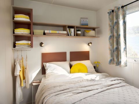 MOBILHOME 6 personnes -  Loggia PRENIUM 27,6m² (3ch-6pers) + Terrasse couverte 8m² + TV + Clim