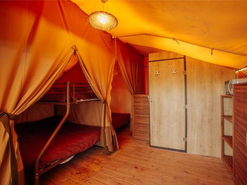 Tente en toile et en bois 2 personnes - NASSAU TENT - Prix pour 2 personnes