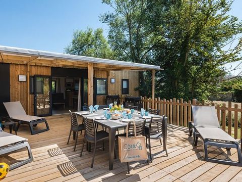 MOBILHOME 10 personnes - Coup de coeur CONFORT TRIBU - (2 mobil-home réunis)