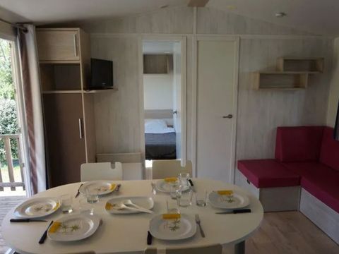 Mobilhome 6 personnes - BALTIQUE - 3 chambres - TV