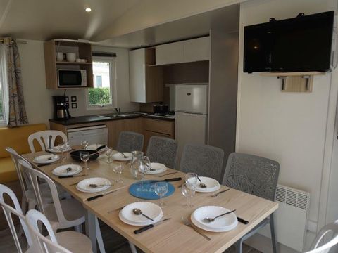 MOBILHOME 10 personnes - C- Mobil-home Quatro - 4 chambres 2 salles de douche