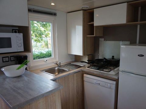 Mobilhome 8 personnes - C- Mobil-home Quatro - 4 chambres