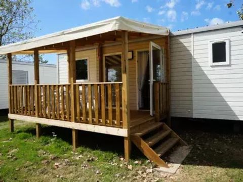 MOBILHOME 6 personnes - Mobil-Home Caraïbes 3 Pièces 4/6 Personnes + TV