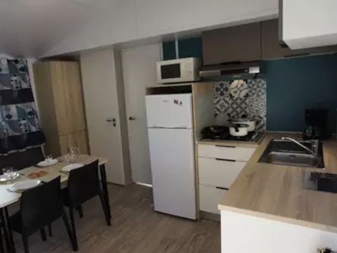 MOBILHOME 6 personnes - Mobil-Home Caraïbes 3 Pièces 4/6 Personnes + TV