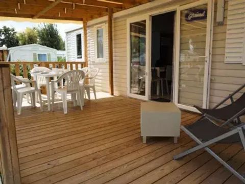 MOBILHOME 6 personnes - Mobil-Home Baltique 4 Pièces 6 Personnes + TV