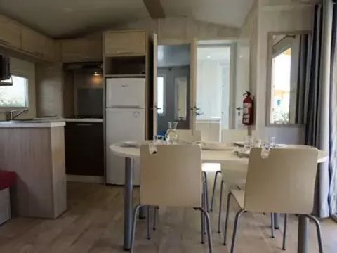 MOBILHOME 6 personnes - Mobil-Home Baltique 4 Pièces 6 Personnes + TV