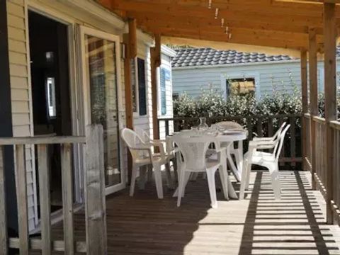 MOBILHOME 6 personnes - Mobil-Home Baltique 4 Pièces 6 Personnes + TV