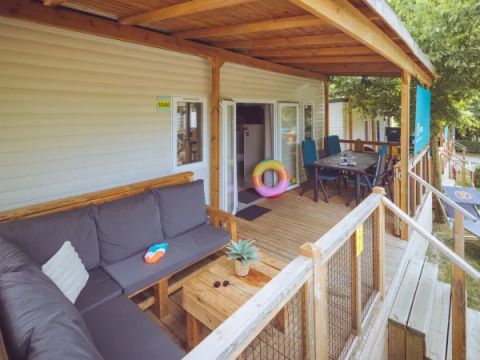 Mobilhome 4 personnes - Premium 2 chambres Lounge