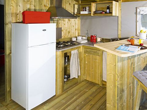 LODGE 4 personnes - Ecolodge 2 CH - 4 PERS 32 m² -  TV + CLIM 