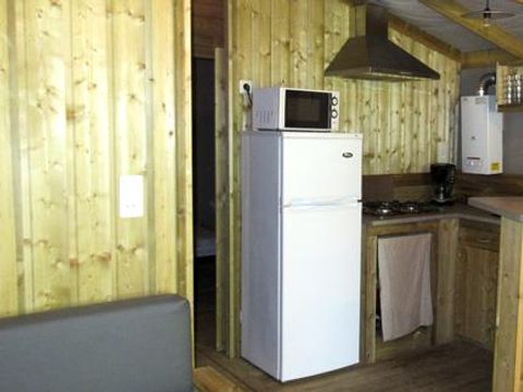 BUNGALOW TOILÉ 4 personnes - Ecolodge 2 CH - 4 PERS 32 m -TV + CLIM